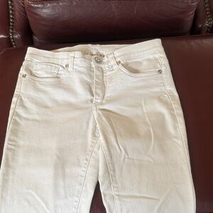 VENUS Cream Denim Pants